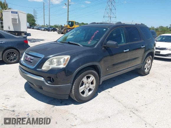 2010 GMC Acadia SL with VIN 1GKLRKED2AJ152923, listed as a IAAI auction lot 42036977 with 108,285 mi miles. Bid and sale history available at carsss.com. Image 17.