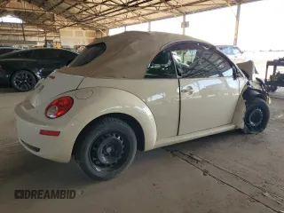 2007 Volkswagen Beetle with VIN 3VWSG31Y47M420763, listed as a Copart auction lot 61287725 with 55,238 mi miles and Salvage title. Bid and sale history available at DreamBid. Image 3.