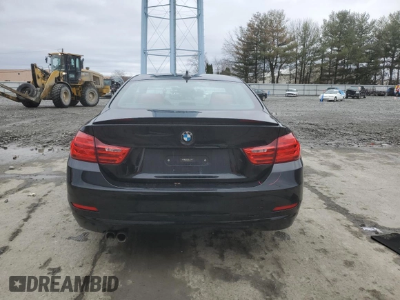 2014 BMW 4 Series 428i xDrive with VIN WBA3N5C51EF715759, listed as a Copart auction lot 48962695 with 90,936 mi miles and Salvage Title. Bid and sale history available at DreamBid. Image 6.