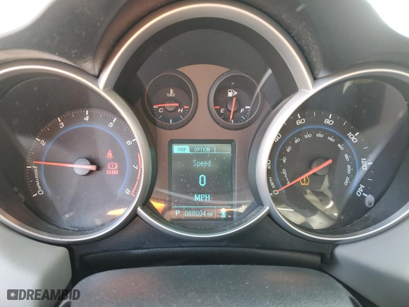 2014 Chevrolet Cruze LS with VIN 1G1PA5SH3E7101939, listed as a Copart auction lot 52426935 with 88,004 mi miles and Salvage Title. Bid and sale history available at carsss.com. Image 9.