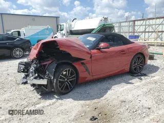 2021 BMW Z4 sDrive30i with VIN WBAHF3C07MWX23567, listed as a Copart auction lot 71971044 with 0 mi miles and Salvage Title. Bid and sale history available at carsss.com. Image 1.