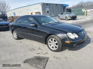 2003 Mercedes-Benz CLK-Class 3.2L with VIN WDBTJ65J03F060679, listed as a Copart auction lot 46507675 with 66,530 mi miles and Salvage Title. Bid and sale history available at carsss.com. Image 4.