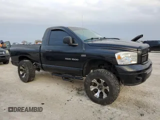 2006 Dodge 1500 SLT with VIN 1D7HU16286J184344, listed as a Copart auction lot 79322384 with 115,837 mi miles and Salvage Title. Bid and sale history available at DreamBid. Image 4.