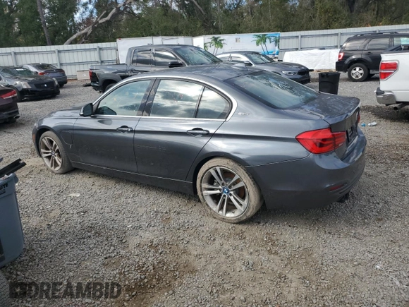 2018 BMW 3 Series 330e iPerformance with VIN WBA8E1C53JA180066, listed as a Copart auction lot 42716495 with 71,034 mi miles and Clean Title. Bid and sale history available at carsss.com. Image 2.
