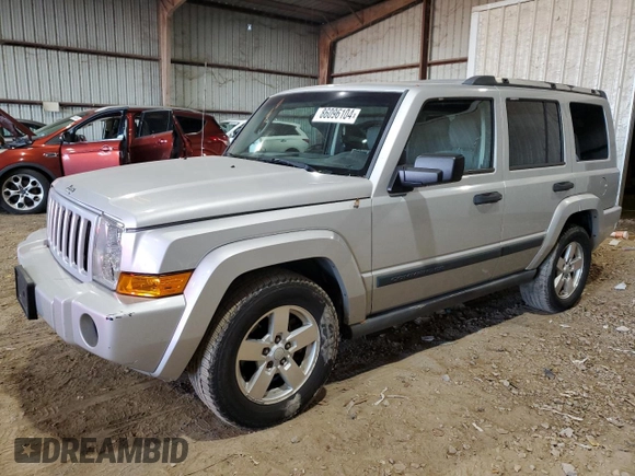 2006 Jeep Commander with VIN 1J8HH48N96C304320, listed as a Copart auction lot 86096104 with 205,545 mi miles and Clean Title. Bid and sale history available at carsss.com. Image 1.