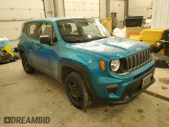 2022 Jeep Renegade Sport with VIN ZACNJDA11NPN65003, listed as a Copart auction lot 45895355 with 45,247 mi miles and Clean title. Bid and sale history available at DreamBid. Image 4.