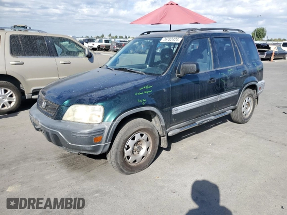 2000 Honda CR-V LX with VIN JHLRD2842YC012081, listed as a Copart auction lot 76782424 with 194,361 mi miles and Salvage Title. Bid and sale history available at carsss.com. Image 1.