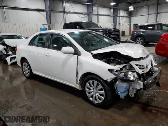 2013 Toyota Corolla L with VIN 2T1BU4EE2DC966404, listed as a Copart auction lot 49844765 with 127,638 mi miles and Salvage Title. Bid and sale history available at carsss.com. Image 4.