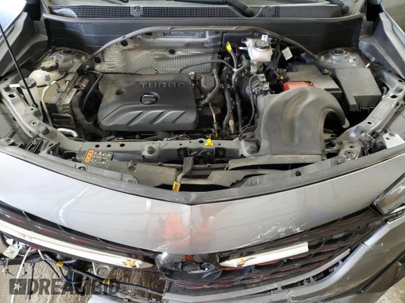 2022 Buick Encore GX Select with VIN KL4MMESL0NB010639, listed as a Copart auction lot 50519145 with 34,745 mi miles and Salvage title. Bid and sale history available at DreamBid. Image 12.
