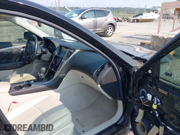 2015 Infiniti Q50 Premium with VIN JN1BV7AP5FM334429, listed as a IAAI auction lot 42389298 with 146,126 mi miles and . Bid and sale history available at DreamBid. Image 5.