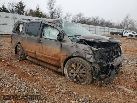 2015 Nissan Armada Platinum z VIN 5N1BA0NE6FN623527, wystawiony jako Copart lot #43061735 z przebiegiem 104 518 mil mil oraz Szkoda całkowita • Salvage title. Historia ofert i sprzedaży dostępna na DreamBid. Obrazek 4.