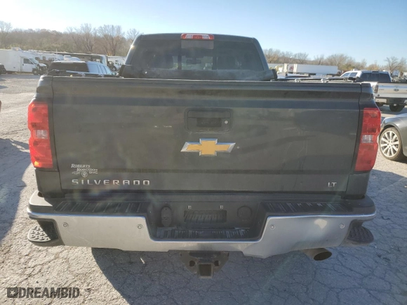 2017 Chevrolet Silverado 2500HD LT with VIN 1GC1KVEG1HF150998, listed as a Copart auction lot 81831704 with 164,885 mi miles and Salvage Title. Bid and sale history available at carsss.com. Image 6.