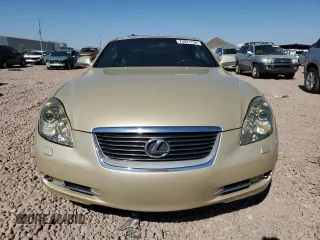 2006 Lexus SC 430 with VIN JTHFN48Y669007583, listed as a Copart auction lot 75931734 with 92,044 mi miles and Salvage Title. Bid and sale history available at carsss.com. Image 5.