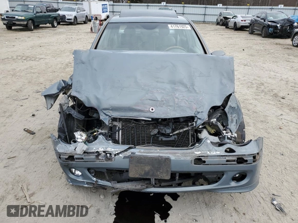 2005 Mercedes-Benz C 240 with VIN WDBRF61JX5F577623, listed as a Copart auction lot 41761925 with 74,095 mi miles and Salvage Title. Bid and sale history available at DreamBid. Image 5.
