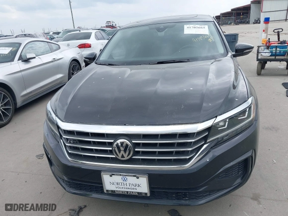 2020 Volkswagen Passat 2.0T R-Line with VIN 1VWMA7A38LC007732, listed as a IAAI auction lot 41705665 with 67,000 mi miles. Bid and sale history available at carsss.com. Image 12.