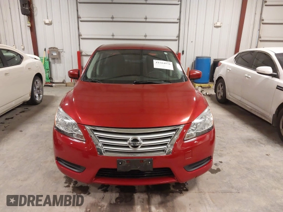 2014 Nissan Sentra S with VIN 3N1AB7AP6EY285452, listed as a IAAI auction lot 41514976 with 77,762 mi miles and . Bid and sale history available at carsss.com. Image 12.