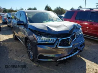 2019 Acura MDX w/Technology Pkg with VIN 5J8YD3H58KL011856, listed as a IAAI auction lot 41854262 with 97,946 mi miles. Bid and sale history available at carsss.com. Image 1.