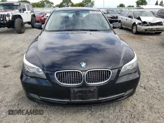 2008 BMW 5 Series 528i with VIN WBANU53558C115067, listed as a Copart auction lot 52243555 with 206,026 mi miles and Clean Title. Bid and sale history available at carsss.com. Image 5.