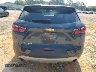 2020 Chevrolet Blazer LT with VIN 3GNKBCR46LS646593, listed as a Copart auction lot 53586385 with Not provided miles and Salvage title. Bid and sale history available at DreamBid. Image 6.