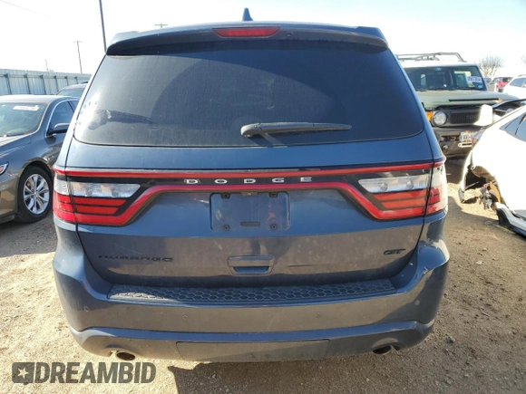 2020 Dodge Durango GT with VIN 1C4RDHDG6LC431236, listed as a Copart auction lot 85582904 with 66,137 mi miles and Salvage title. Bid and sale history available at DreamBid. Image 6.