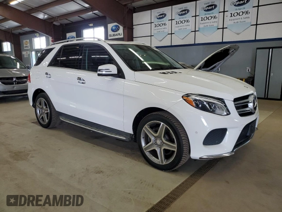 2016 Mercedes-Benz GLE 400 with VIN 4JGDA5GB7GA650706, listed as a Copart auction lot 61780755 with 118,439 mi miles and Clean title. Bid and sale history available at DreamBid. Image 4.