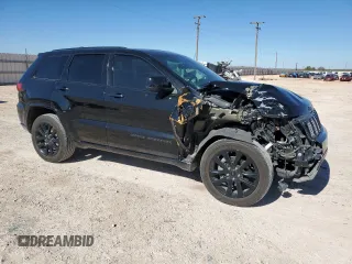 2019 Jeep Grand Cherokee Upland with VIN 1C4RJFAG9KC545229, listed as a Copart auction lot 80160454 with 87,993 mi miles and Salvage Title. Bid and sale history available at carsss.com. Image 4.