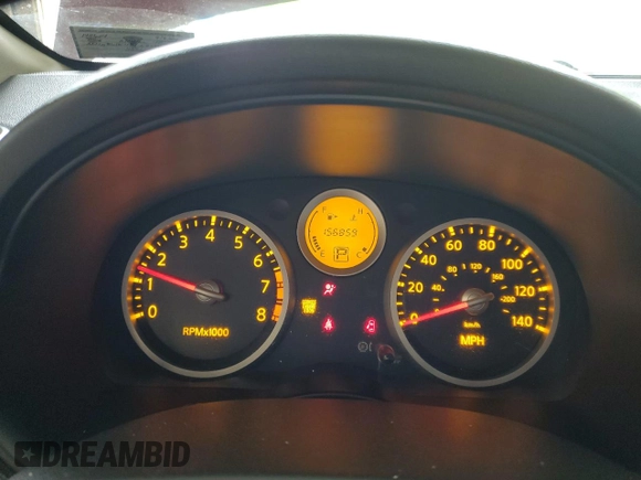 2008 Nissan Sentra S with VIN 3N1AB61E48L620251, listed as a Copart auction lot 58914325 with 156,859 mi miles and Salvage title. Bid and sale history available at DreamBid. Image 9.