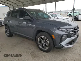 2025 Hyundai Tucson SEL with VIN 5NMJB3DE2SH493866, listed as a Copart auction lot 53480595 with 17,323 mi miles and Salvage Title. Bid and sale history available at carsss.com. Image 4.