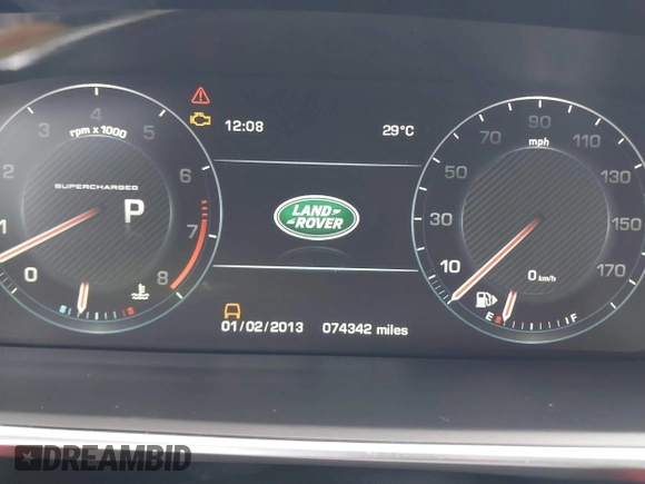 2016 Land Rover Range Rover Sport Autobiography z VIN SALWV2EF1GA109794, wystawiony jako IAAI lot #42710662 z przebiegiem 74 342 mil mil oraz . Historia ofert i sprzedaży dostępna na DreamBid. Obrazek 7.