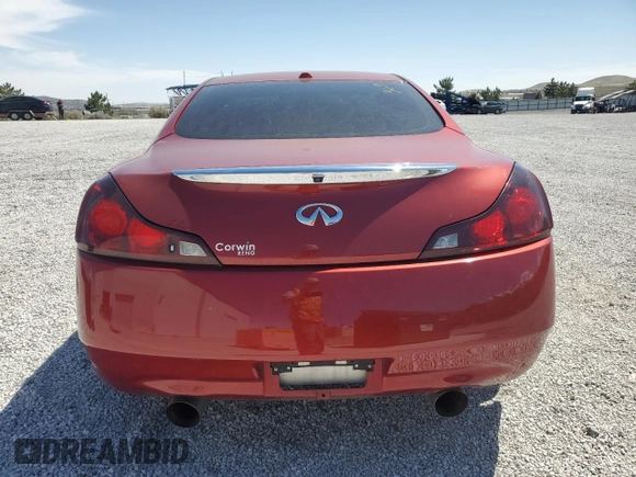 2014 Infiniti Q60 z VIN JN1CV6EL8EM131376, wystawiony jako Copart lot #53483285 z przebiegiem 104 496 mil mil oraz Szkoda całkowita • Salvage title. Historia ofert i sprzedaży dostępna na DreamBid. Obrazek 6.