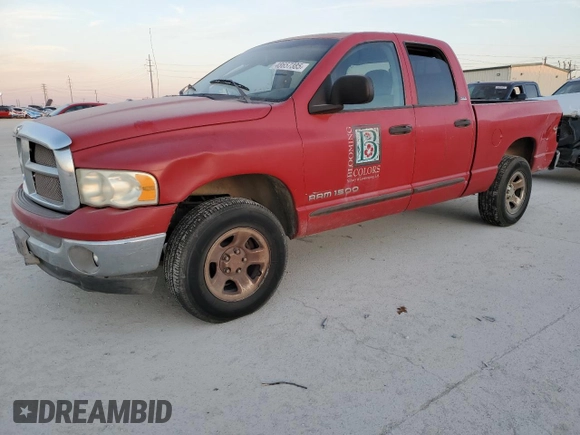2002 Dodge 1500 with VIN 3D7HU18N72G154867, listed as a Copart auction lot 48657385 with 243,679 mi miles and Salvage Title. Bid and sale history available at carsss.com. Image 1.