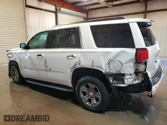 2018 Chevrolet Tahoe LS с VIN 1GNSCAKC7JR386157, выставлен на аукционе Copart как лот 48685315 с пробегом 93 855 миль миль и Чистый • Clean title. История ставок и продаж доступна на DreamBid. Изображение 2.