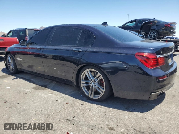 2014 BMW 7 Series ALPINA B7 with VIN WBAYE8C57ED136312, listed as a Copart auction lot 56057305 with 137,127 mi miles and Salvage title. Bid and sale history available at DreamBid. Image 2.