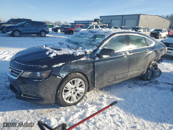 2018 Chevrolet Impala LS with VIN 2G11X5S36J9158427, listed as a Copart auction lot 85228154 with 130,648 mi miles and Clean Title. Bid and sale history available at carsss.com. Image 1.