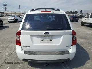 2007 Kia Rondo LX with VIN KNAFG525077072973, listed as a Copart auction lot 74268464 with 130,564 mi miles and Salvage Title. Bid and sale history available at carsss.com. Image 6.