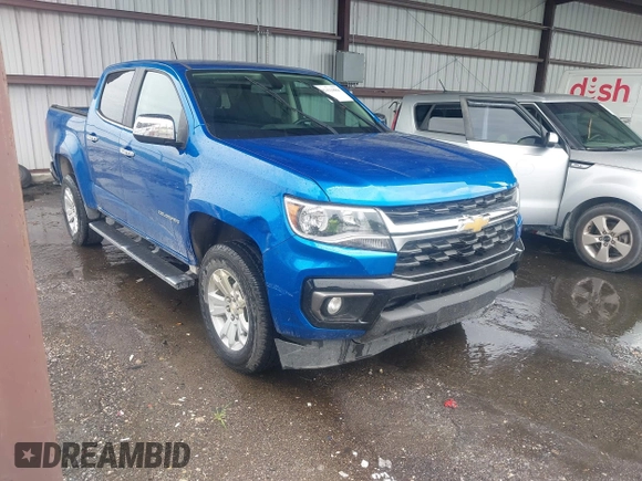 2022 Chevrolet Colorado 2WD LT с VIN 1GCGSCEN2N1113271, выставлен на аукционе IAAI как лот 42432884 с пробегом 62 165 миль миль и . История ставок и продаж доступна на DreamBid. Изображение 1.