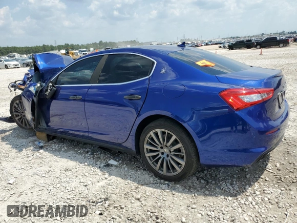 2019 Maserati Ghibli z VIN ZAM57XSA1K1334627, wystawiony jako Copart lot #66424404 z przebiegiem Nie podano mil oraz Nie do naprawy. Historia ofert i sprzedaży dostępna na DreamBid. Obrazek 2.