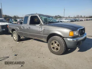 2005 Ford Ranger XL with VIN 1FTZR15E25PA11782, listed as a Copart auction lot 48238805 with Not provided miles and Salvage title. Bid and sale history available at DreamBid. Image 4.