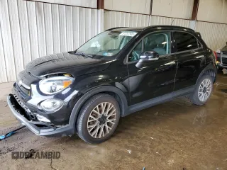 2016 FIAT 500X Trekking z VIN ZFBCFYCT6GP462972, wystawiony jako Copart lot #57337505 z przebiegiem 77 390 mil mil oraz Szkoda całkowita • Salvage title. Historia ofert i sprzedaży dostępna na DreamBid. Obrazek 1.
