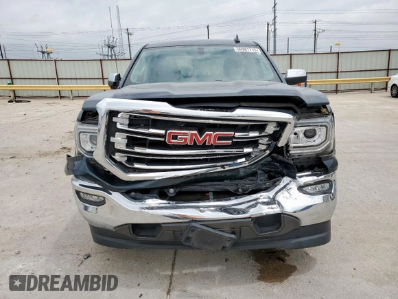 2018 GMC Sierra 1500 SLT with VIN 3GTP1NEC1JG448756, listed as a Copart auction lot 56981715 with 67,597 mi miles and Salvage title. Bid and sale history available at DreamBid. Image 5.