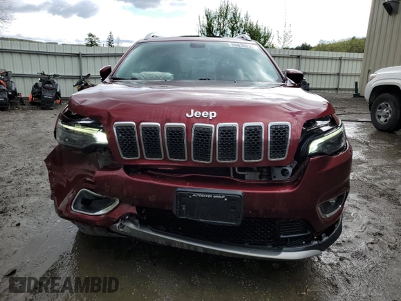 2019 Jeep Cherokee Limited с VIN 1C4PJMDX0KD253910, выставлен на аукционе Copart как лот 55830235 с пробегом 81 008 миль миль и Списание • Salvage title. История ставок и продаж доступна на DreamBid. Изображение 5.