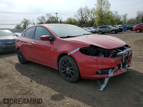 2013 Dodge Dart Limited with VIN 1C3CDFCH1DD313065, listed as a Copart auction lot 54267815 with 120,055 mi miles and Salvage Title. Bid and sale history available at carsss.com. Image 4.