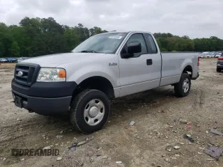 2008 Ford F-150 XL with VIN 1FTRF14W58KD18979, listed as a Copart auction lot 56340395 with 153,763 mi miles and Salvage title. Bid and sale history available at DreamBid. Image 1.
