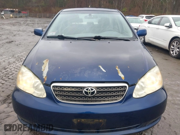 2007 Toyota Corolla CE with VIN JTDBR32E370102640, listed as a IAAI auction lot 41980922 with 199,825 mi miles. Bid and sale history available at carsss.com. Image 6.