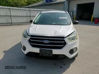 2017 Ford Escape SE with VIN 1FMCU9GD8HUA02240, listed as a Copart auction lot 55027345 with 75,468 mi miles and Salvage Title. Bid and sale history available at DreamBid. Image 14.