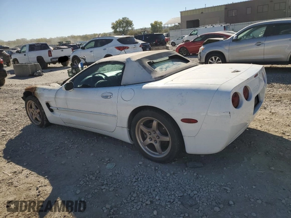 2004 Chevrolet Corvette with VIN 1G1YY32G145107647, listed as a Copart auction lot 76517714 with 3,303 mi miles and Salvage Title. Bid and sale history available at carsss.com. Image 2.