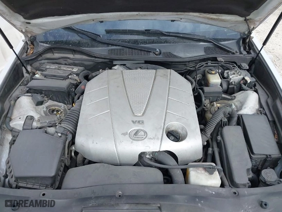 2007 Lexus GS 350 with VIN JTHBE96S770012663, listed as a IAAI auction lot 41723696 with 158,952 mi miles. Bid and sale history available at carsss.com. Image 10.