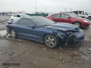 2002 Pontiac Firebird Formula with VIN 2G2FV22G222152174, listed as a Copart auction lot 51219305 with 104,117 mi miles and Non Repairable. Bid and sale history available at carsss.com. Image 4.