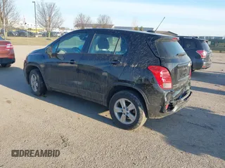 2020 Chevrolet Trax LS with VIN KL7CJNSB8LB092115, listed as a IAAI auction lot 41772466 with 40,933 mi miles. Bid and sale history available at carsss.com. Image 3.
