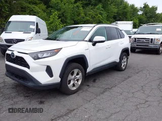 2021 Toyota RAV4 Hybrid LE with VIN 4T3MWRFVXMU019146, listed as a IAAI auction lot 42646836 with 108,450 mi miles and . Bid and sale history available at DreamBid. Image 2.